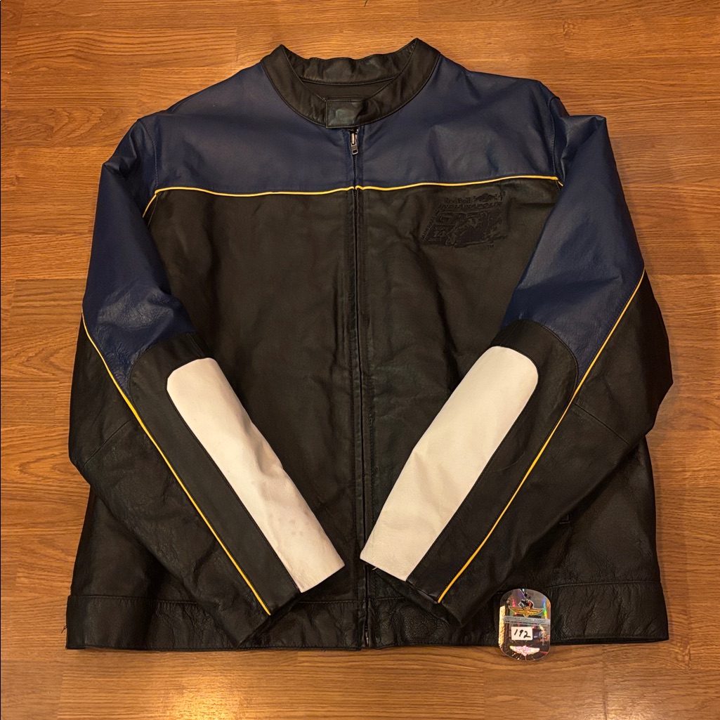 Red Bull Moto Gp Indianapolis Motor Speedway Leather Jacket Limited Edition #192